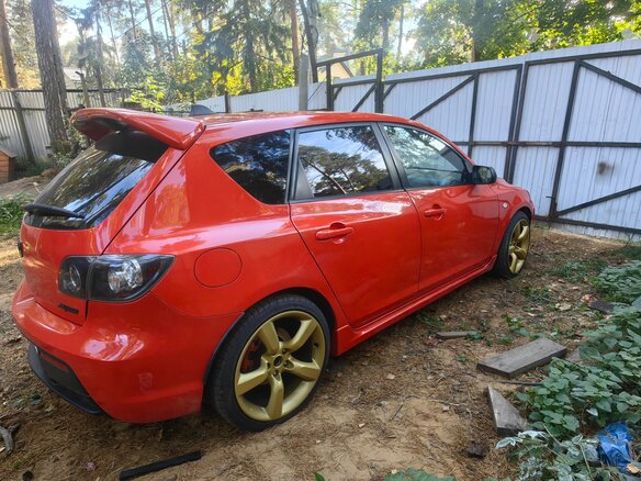 2008 Mazda 3 MPS I, красный, 630000 рублей - вид 3