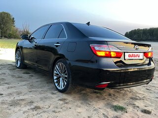 2017 Toyota Camry US Market VII (XV50) Рестайлинг, чёрный, 2350000 рублей, вид 5