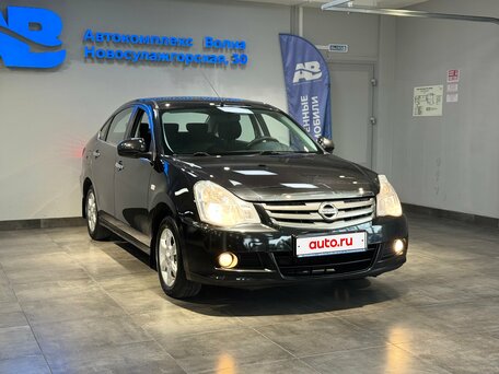 2014 Nissan Almera III (G15), чёрный, 635000 рублей, вид 3