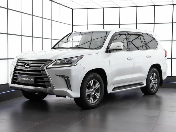 2017 Lexus LX 450d III Рестайлинг 2, белый
