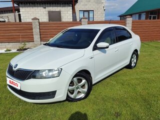 2019 Skoda Rapid I Рестайлинг, белый, 1250000 рублей, вид 1