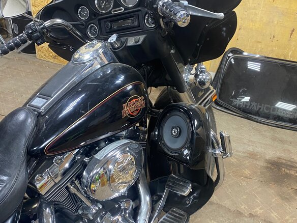 2002 Harley-Davidson Electra Glide, чёрный, 560000 рублей - вид 8