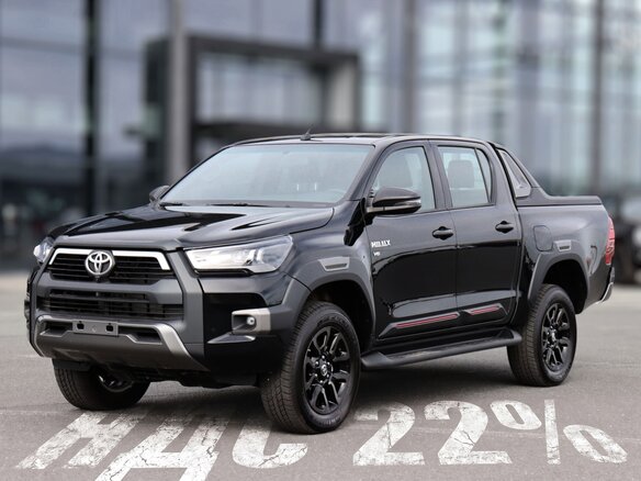 2026 Toyota Hilux VIII Рестайлинг 3, чёрный, 9000000 рублей