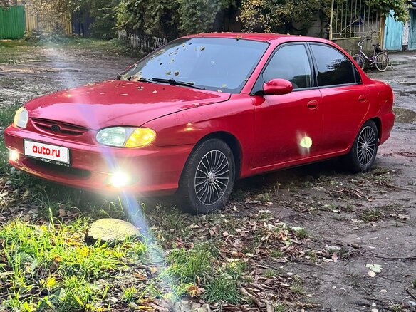2000 Kia Sephia II, красный, 199000 рублей - вид 6