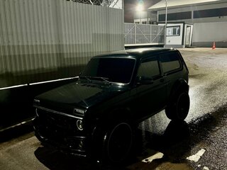2019 Lada (ВАЗ) 2121 (4x4) Urban I Рестайлинг (2020), чёрный, 1100000 рублей, вид 1