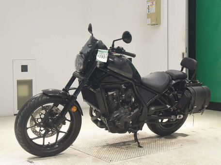 2021 Honda CMX 1100 Rebel, чёрный, 950000 рублей, вид 4