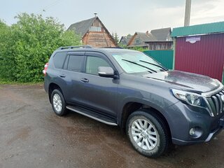 2015 Toyota Land Cruiser Prado 150 Series Рестайлинг 1, серый, 3490000 рублей, вид 4