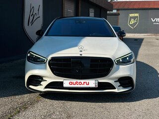 2021 Mercedes-Benz S-Класс 500 Long 4MATIC VII (W223), белый, 10500000 рублей, вид 2