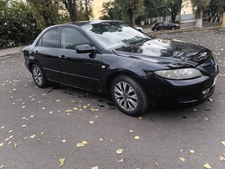 2004 Mazda 6 I (GG), чёрный, 200000 рублей, вид 2