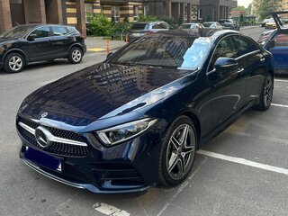 2018 Mercedes-Benz CLS 350 d III (C257), синий, 6000000 рублей, вид 1