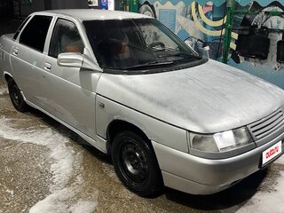 2002 Lada (ВАЗ) 2110, серебристый, 100000 рублей, вид 1
