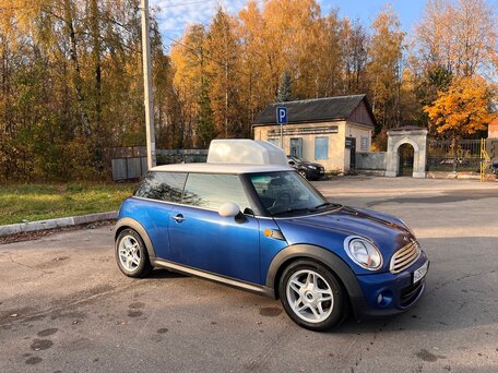 2008 Mini Hatch Cooper II (R56), синий, 950000 рублей, вид 3