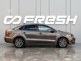 2017 Volkswagen Polo V Рестайлинг, коричневый, 1289000 рублей, вид 5