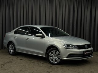 2015 Volkswagen Jetta VI Рестайлинг, золотистый, 839900 рублей, вид 2