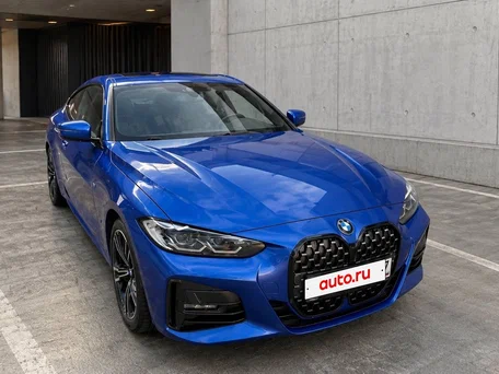 2022 BMW 4 серии 430i xDrive G22, G23, G26, синий, 5590000 рублей, вид 2
