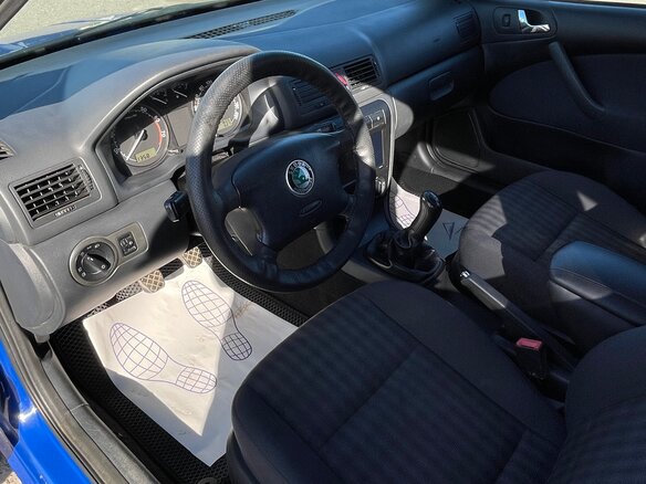 2008 Skoda Octavia I (A4) Рестайлинг, синий, 650000 рублей - вид 12
