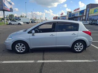 2007 Nissan Tiida I, серебристый, 570000 рублей, вид 4