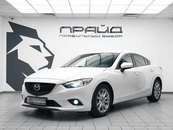 2013 Mazda 6 III (GJ), белый, 1339000 рублей