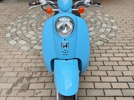 2004 Honda Crea Scoopy, голубой, 99900 рублей, вид 2