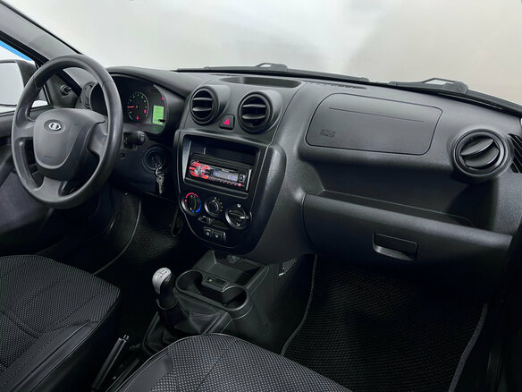 2013 Lada (ВАЗ) Granta I, зелёный, 480000 рублей - вид 8