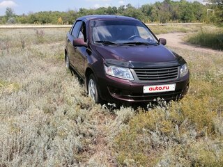 2012 Lada (ВАЗ) Granta I, пурпурный, 200000 рублей, вид 5