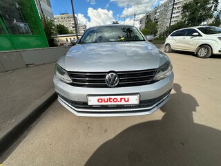 2014 Volkswagen Jetta VI Рестайлинг, серебристый, 921000 рублей, вид 2