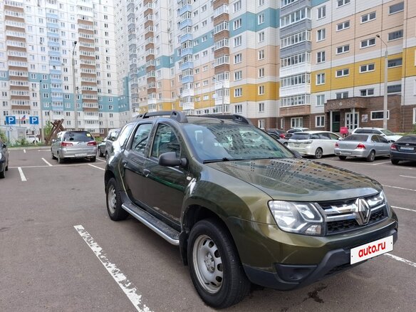 2016 Renault Duster I Рестайлинг, зелёный, 1480000 рублей