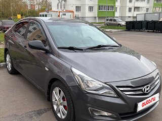2014 Hyundai Solaris I Рестайлинг, серый, 700000 рублей, вид 4
