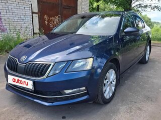 2017 Skoda Octavia III (A7) Рестайлинг, синий, 1600000 рублей, вид 1