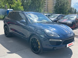 2011 Porsche Cayenne II (958), синий, 2150000 рублей, вид 2