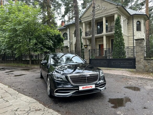 2018 Mercedes-Benz Maybach S-Класс 450 I (X222) Рестайлинг, чёрный, 4500000 рублей - вид 11