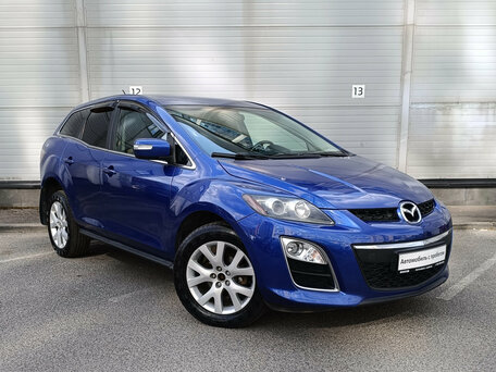 2008 Mazda CX-7 I, синий, 649000 рублей, вид 3