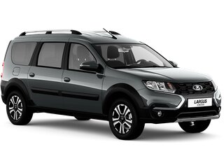 2026 Lada (ВАЗ) Largus Cross I Рестайлинг, серый, 2092000 рублей, вид 1