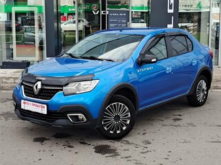 2020 Renault Logan Stepway II Рестайлинг, синий, 929000 рублей, вид 1