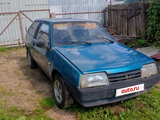1998 Lada (ВАЗ) 2108, синий, 50000 рублей, вид 3
