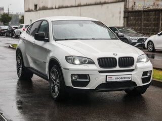 2013 BMW X6 35i I (E71) Рестайлинг, белый, 1892000 рублей, вид 5