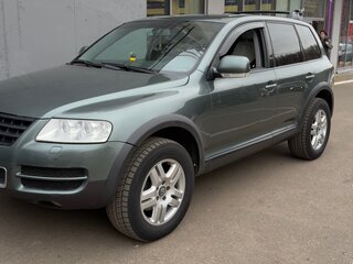 2003 Volkswagen Touareg I, серый, 650000 рублей, вид 1