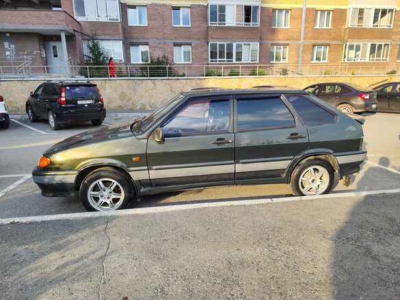 2007 Lada (ВАЗ) 2114, зелёный, 240000 рублей - вид 7