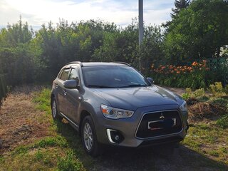 2014 Mitsubishi ASX I Рестайлинг, серый, 1250000 рублей, вид 2