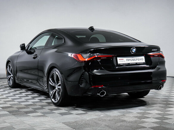 2021 BMW 4 серии 430i G22, G23, G26, чёрный, 4950000 рублей - вид 6