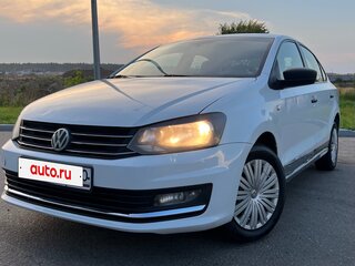 2019 Volkswagen Polo V Рестайлинг, белый, 665000 рублей, вид 3