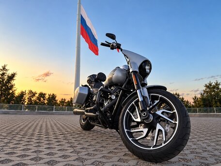 2023 Harley-Davidson Sport Glide, серебристый, 1700000 рублей, вид 1