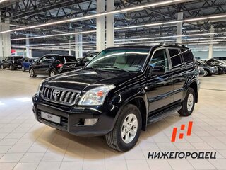 2007 Toyota Land Cruiser Prado 4-speed 120 Series Рестайлинг, чёрный, 1830000 рублей, вид 1