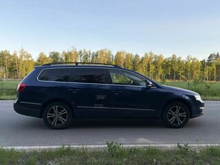 2009 Volkswagen Passat B6, синий, 850000 рублей, вид 4