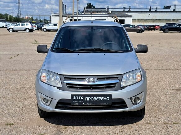 2015 Lada (ВАЗ) Granta I, серебристый - вид 1