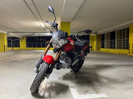 2014 Stels Flame 200, красный, 90000 рублей, вид 4