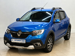 2020 Renault Sandero Stepway II Рестайлинг, синий, 1320000 рублей, вид 2