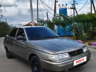 2002 Lada (ВАЗ) 2110, серебристый, 110000 рублей, вид 2