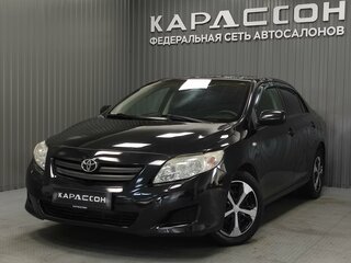 2008 Toyota Corolla X (E140, E150), чёрный, 750000 рублей, вид 1