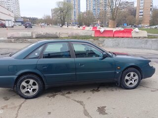 1996 Audi A6 I (C4), зелёный, 415000 рублей, вид 4